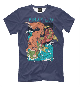 Мужская футболка Fox and Fish