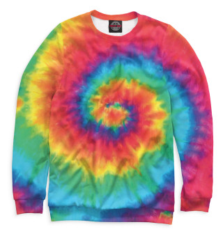 Свитшот для девочек Tie-dye