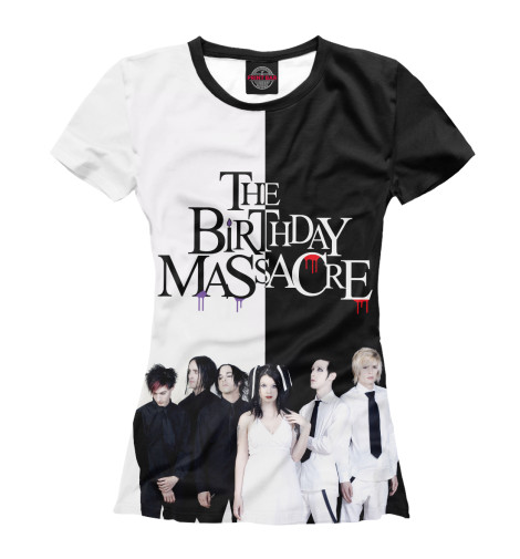 

Футболки Print Bar, Белый, The Birthday Massacre