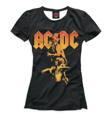 

Футболки Print Bar, Белый, AC/DC