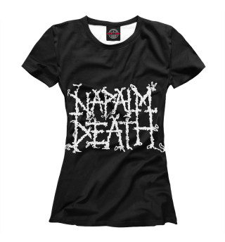 Женская футболка Napalm Death