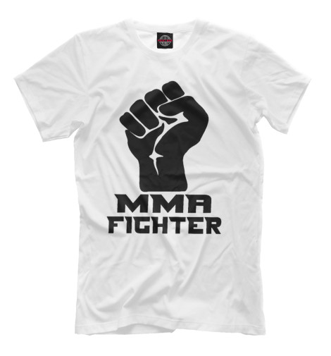 Футболки Print Bar MMA Fighter хлопковые футболки print bar король mma