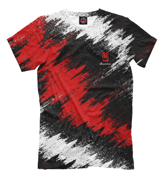 Футболка для мальчиков с изображением Москвич цвета Молочно-белый