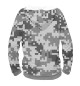 Женское худи Camo digital gray