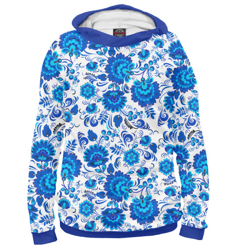 

Худи Print Bar, Белый, Гжель