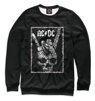 Свитшот для девочек AC/DC