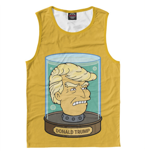 

Майки Print Bar, Белый, Donald Trump