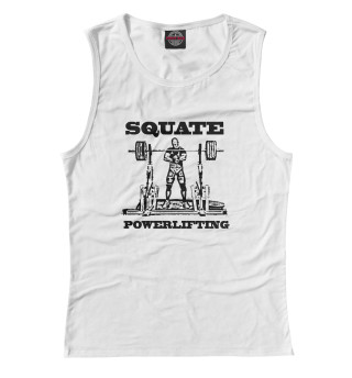 Женская майка Squate Powerlifting