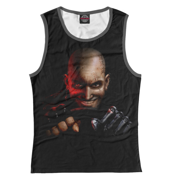 Майка для девочки с изображением Carmageddon цвета Белый