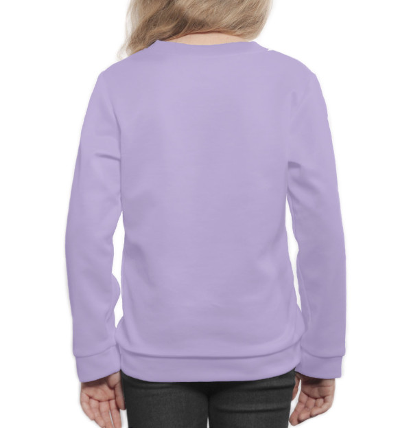 Свитшот для девочек с изображением Сергей Лавров цвета Белый