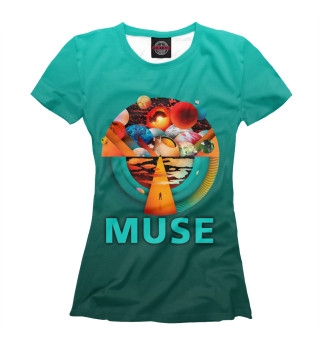 Женская футболка Muse