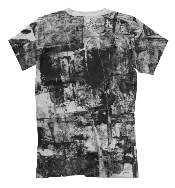 Мужская футболка с изображением Gray color цвета Белый