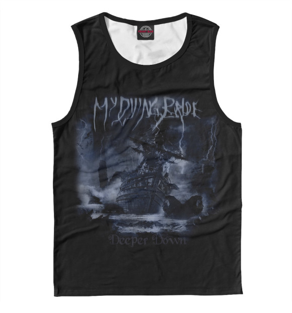 Мужская майка с изображением My Dying Bride цвета Белый