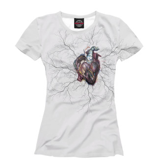 Женская футболка The Heart