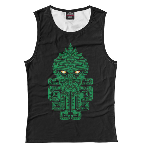 Женская майка с изображением Cthulhu цвета Белый