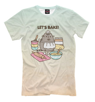 Мужская футболка Pusheen Let's Bake