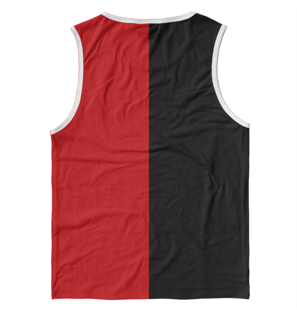 Майка для мальчика с изображением СССР Black&Red цвета Белый