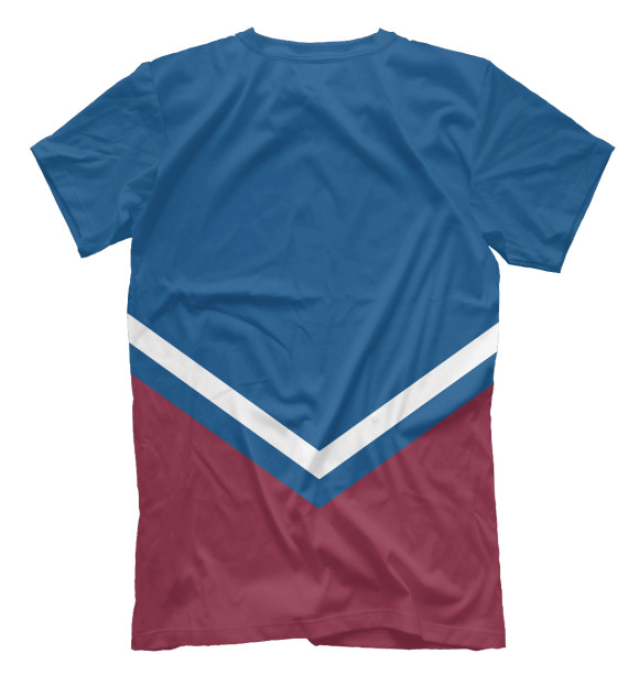 Мужская футболка с изображением Colorado Avalanche цвета Белый
