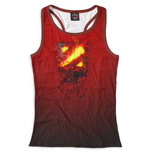 

Майки борцовки Print Bar, Белый, Dota 2