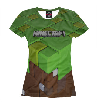Футболка для девочек Minecraft