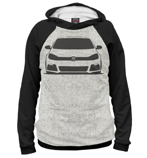 

Худи Print Bar, Белый, VW_Golf_R