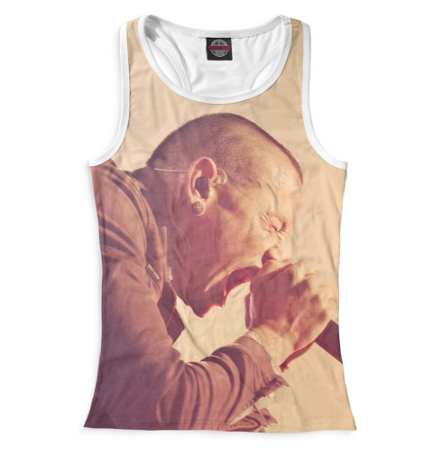 

Майки борцовки Print Bar, Белый, Chester Bennington