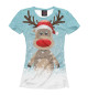 Футболка для девочек Rudolf