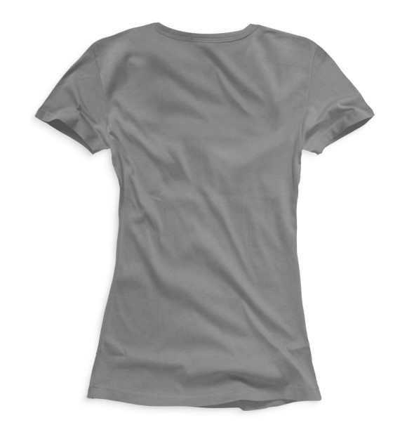 Женская футболка с изображением Дорама цвета Белый