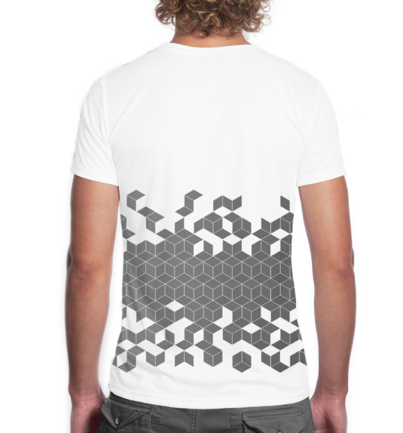 Мужская футболка с изображением The Grand Tour цвета Белый