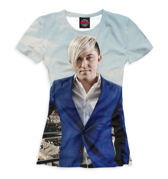 Футболка для девочек с изображением Спартак цвета Белый