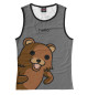 Майка для девочки PedoBear