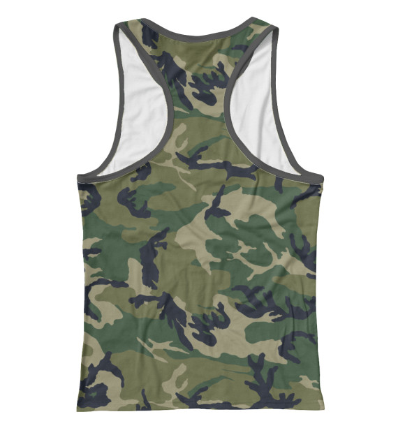 Женская майка-борцовка с изображением Медицинская служба цвета Белый