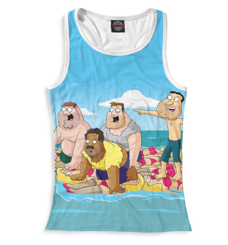 

Майки борцовки Print Bar, Белый, Гриффины