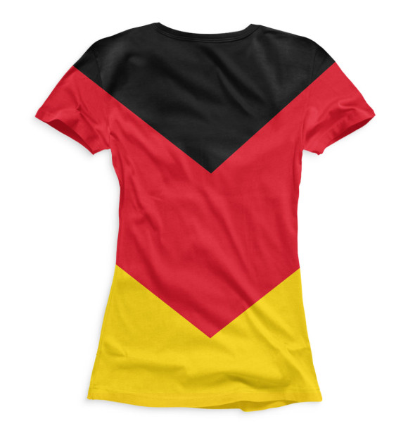 Женская футболка с изображением Берлин цвета Белый