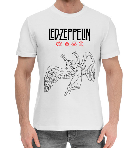 Хлопковые футболки Print Bar Led Zeppelin