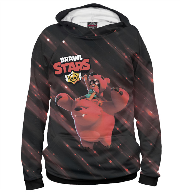Женское худи с изображением Brawl Stars Nita цвета Белый