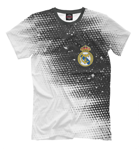 Футболка для мальчиков с изображением Real Madrid цвета Белый