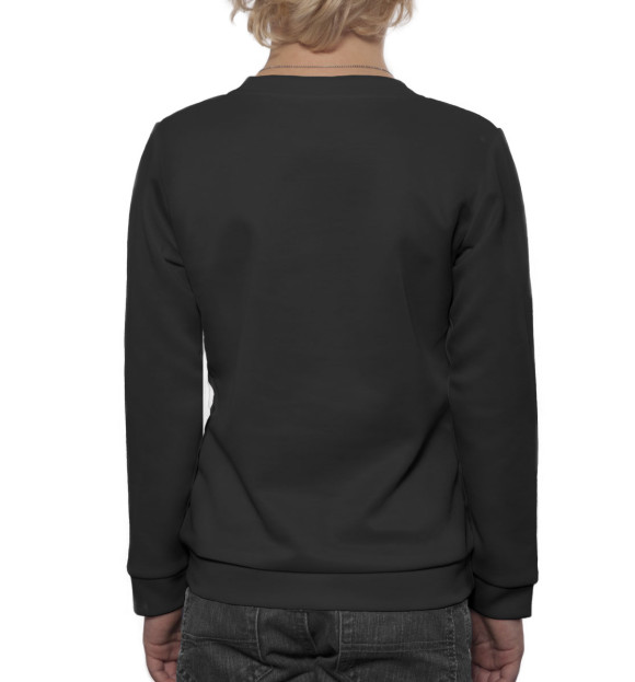 Свитшот для мальчиков с изображением Гачимучи цвета Белый