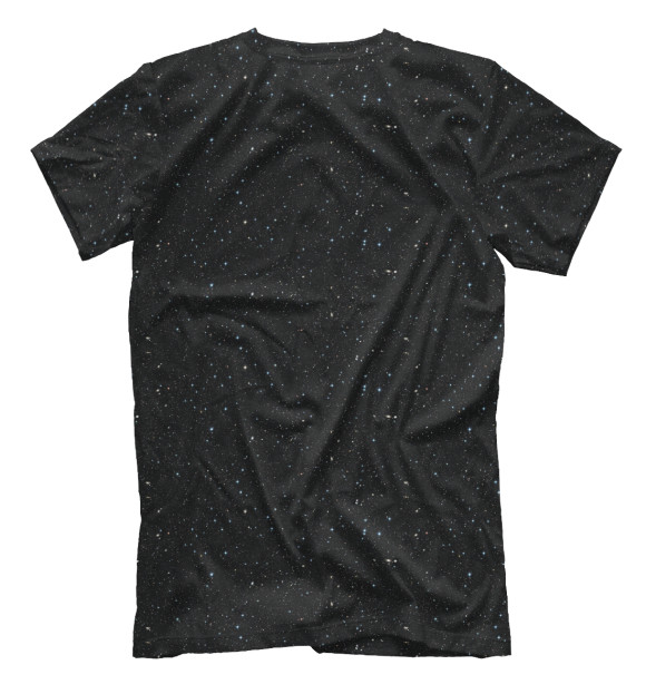 Мужская футболка с изображением Жаба в звездах цвета Белый