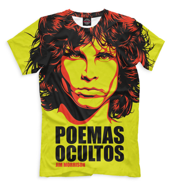 Мужская футболка с изображением The Doors цвета Молочно-белый