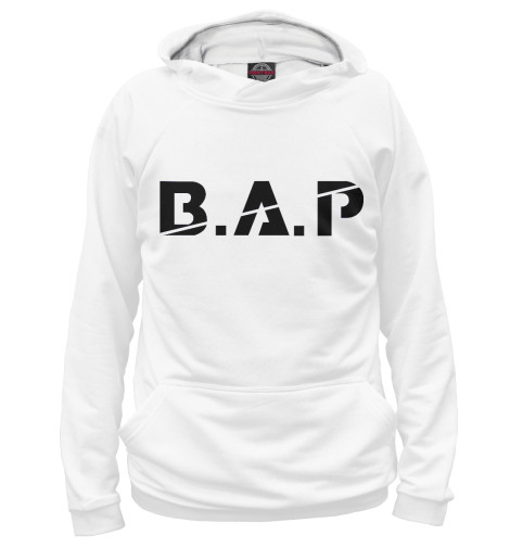 

Худи Print Bar, Белый, B.A.P