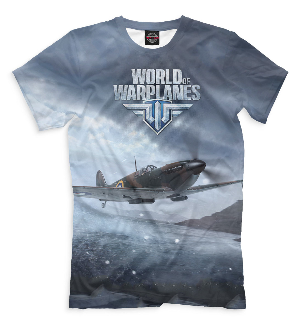 Мужская Футболка World of Warplanes, артикул: WOP-866399-fut-2
