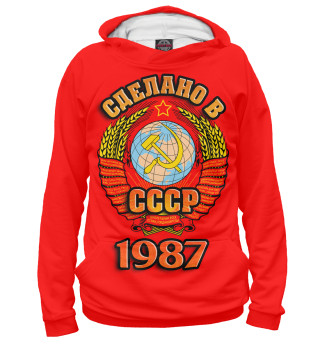 Женское худи Сделано в 1987