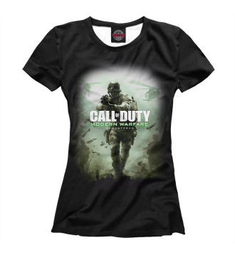 Женская Футболка Call of Duty