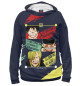 Женское худи One Piece Большой куш