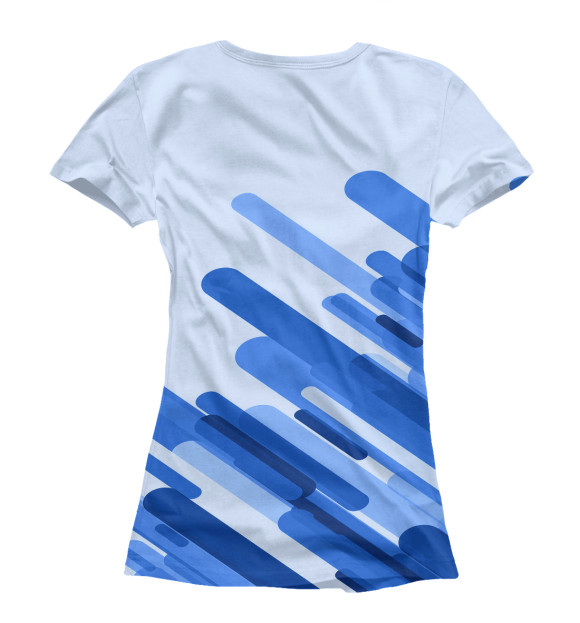 Женская футболка с изображением TEAM LIQUID E-SPORT COLLECTION цвета Белый