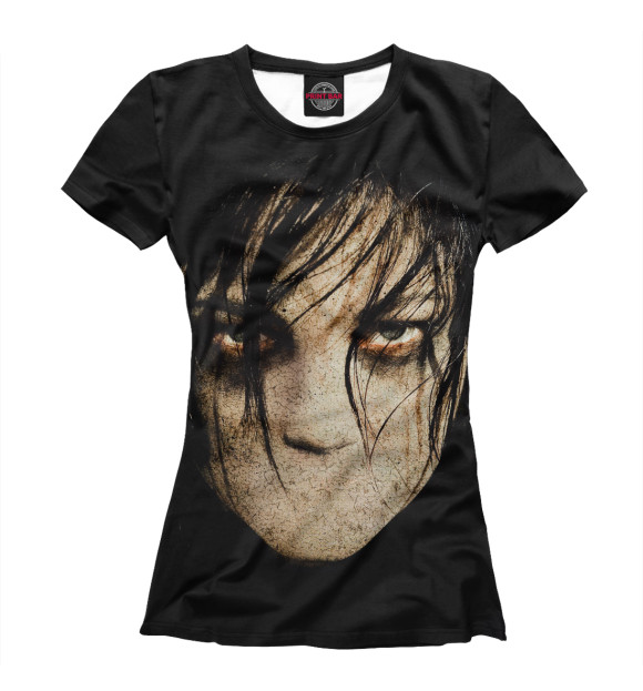 Женская футболка с изображением Silent Hill цвета Белый