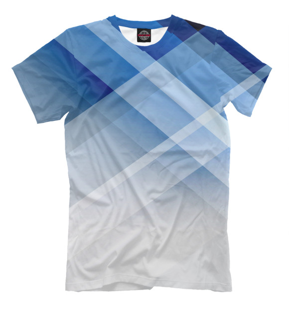 Мужская футболка с изображением Something цвета Молочно-белый