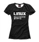 Футболка для девочек Linux