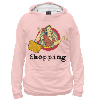 Худи для девочки Shopping